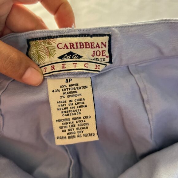Caribbean Joe womens Light blue skirt, Size 4P - Picture 7 of 13